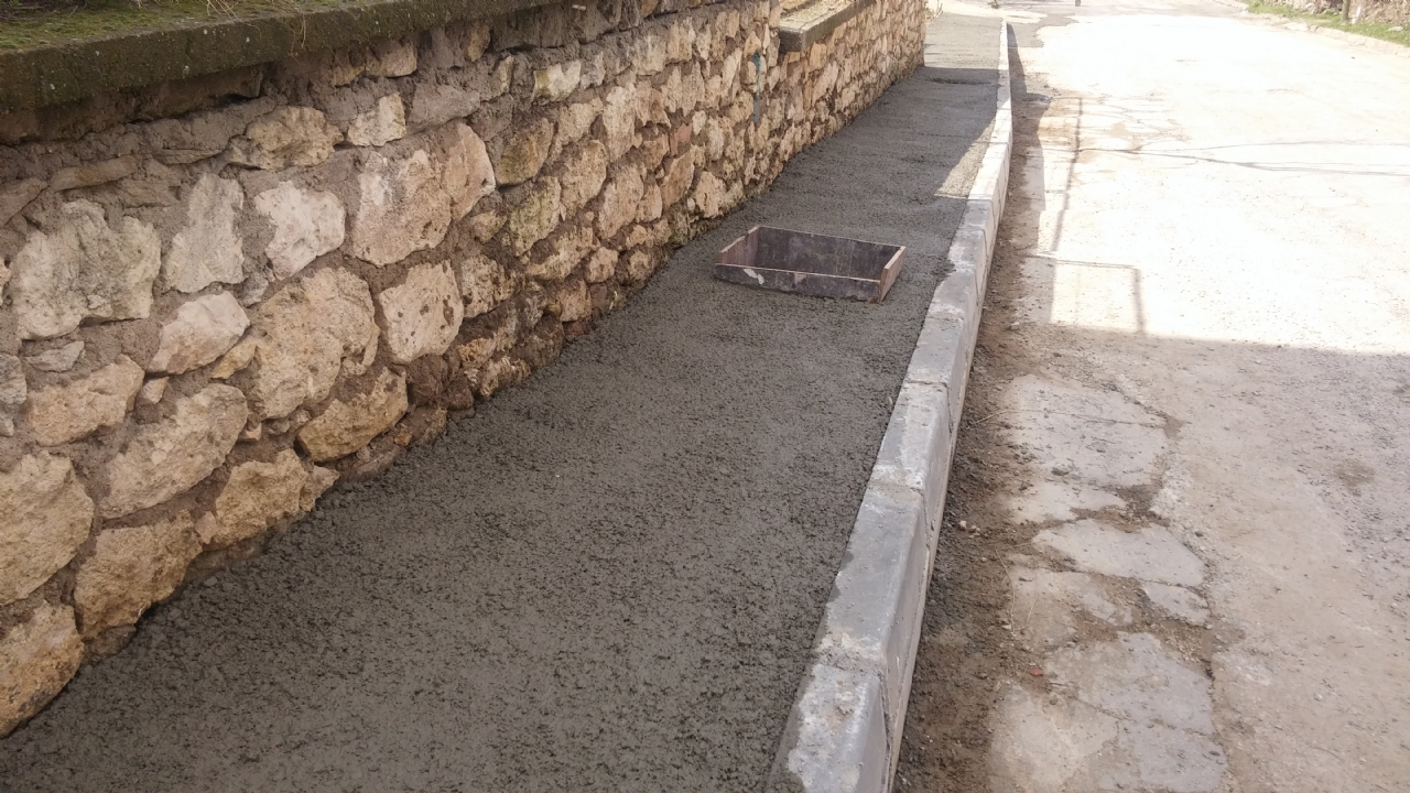 Hükümet Caddesi Kısmi  Yol ve Kaldırım Düzenleme (22.03.2017)