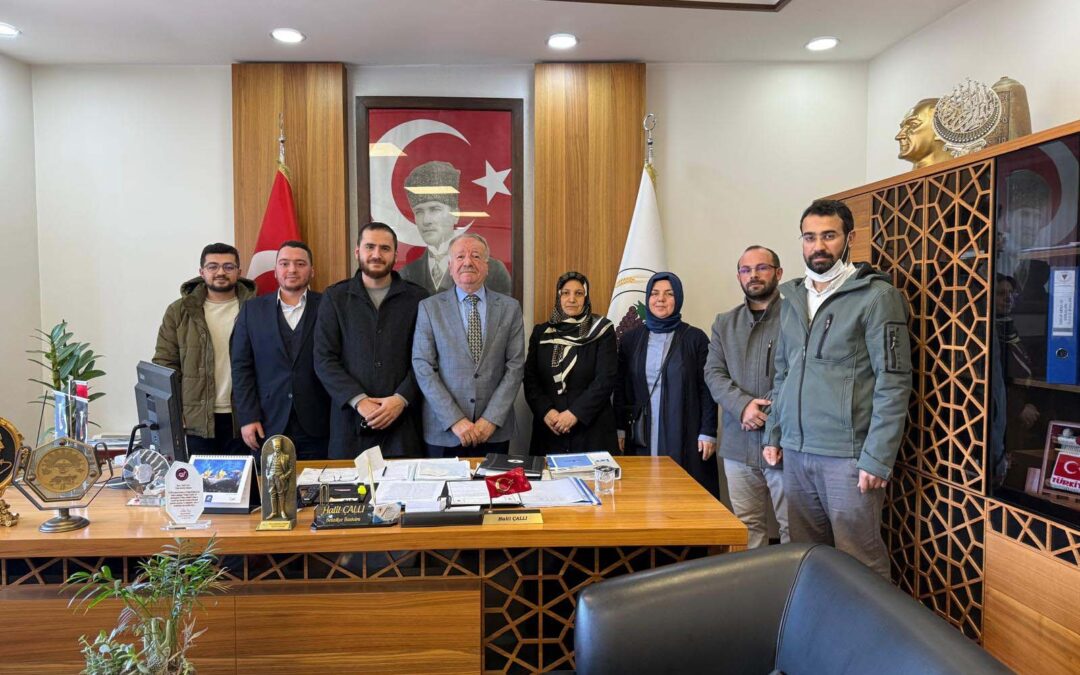 Din Görevlilerinden Belediye Başkanımıza ziyaret…