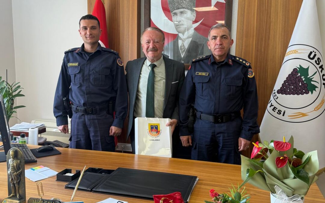 İl Jandarma Alay Komutanından Belediye Başkanımız ziyaret…