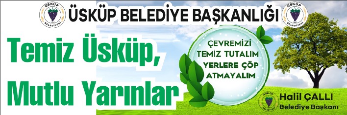Belediyemiz; gönüllü temizlik elçileri, belediye personeli ve mahalle sakinlerinin katılımıyla “Temiz Üsküp, Mutlu Yarınlar” sloganıyla temizlik kampanyası düzenleyecek…