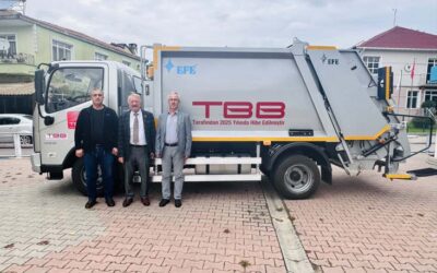 Yeni Çöp Kamyonumuz Beldemizde…