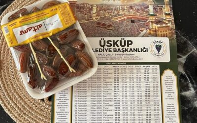 Belediyemizden hurma ve imsakiye dağıtımı…