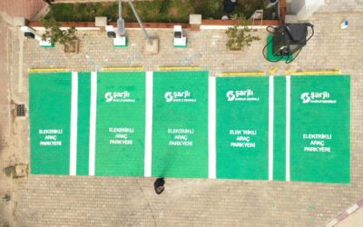 Beldemizde elektrikli araç şarj istasyonu hizmet vermeye başladı…