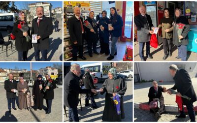 Belediye Başkanımızdan Kadınlara Karanfilli Kutlama…