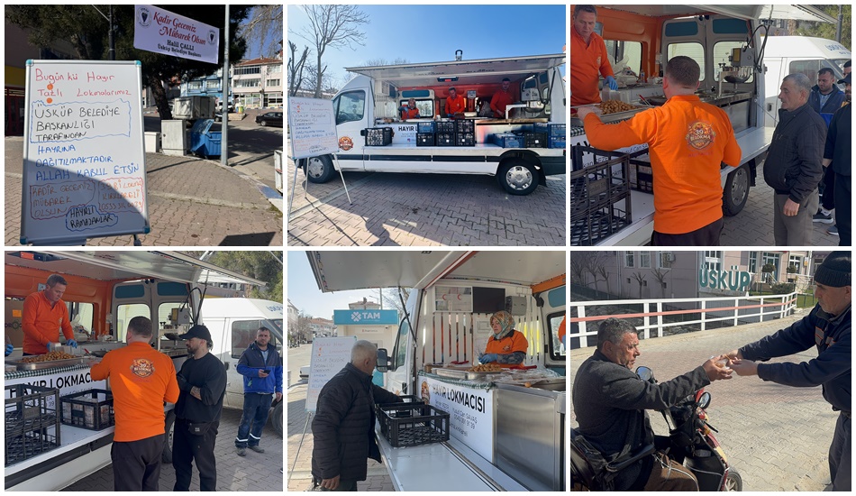 Beldemizde Kadir Gecesi’nin bereketi lokma tatlısıyla paylaşıldı…