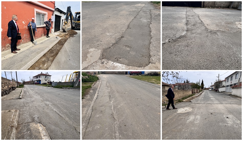 Yol onarım &ccedil;alışmalarımız G&uuml;ndoğdu Mahallesinde devam ediyor&hellip;