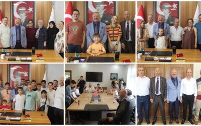 Belediyemizde geleneksel Kurban Bayramı bayramlaşma töreni, bayramın ikinci günü gerçekleştirildi…